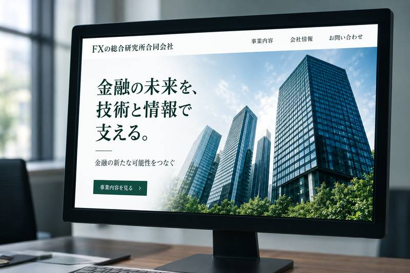 金融事業者のWebサイト